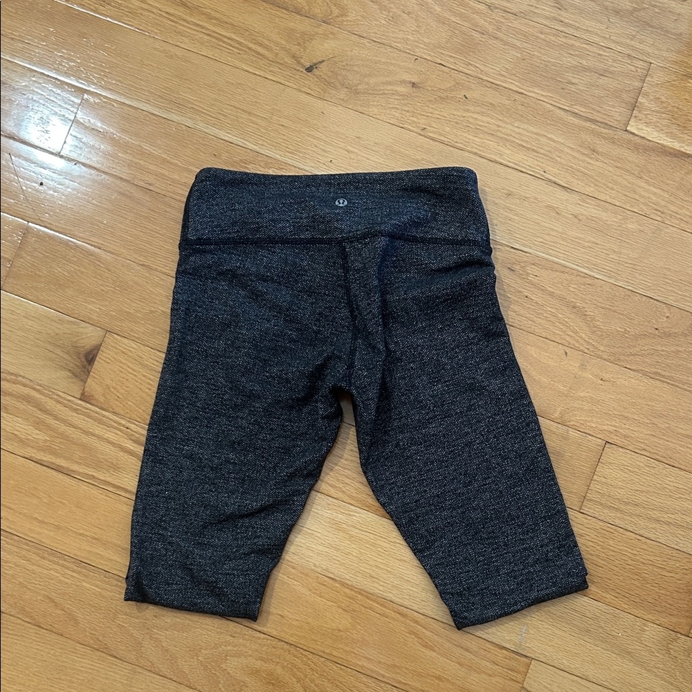 Lululemon leggings wunder under herringbone size 4